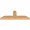 Ekena Millwork Portland Smooth Timber Gable Bracket, Western Red Cedar, 48"W x 18"H x 3 1/2"D x 5 1/2"F, 9/12 Pitch GBW048X18X0406POR00SWR - alternate 3